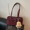 Bolsa Pequeña Estilo Coreano para Mujer 2025 Nueva Tendencia de Moda de Gama Alta Bolso de Axila Retro Versátil para Viajero Bolso de Hombro