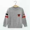 Fábrica Zhixiao Suéter de Caxemira Infantil Outono e Inverno Gola Redonda Tricô Coreano Pulôver de Bebê Camisa Base Suéter de Estudante