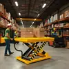 Plataforma elevadora hidráulica fija MJ-H1001 (Corte simple de 1000 kg) plataforma elevadora eléctrica automática