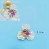 No. 8 Patitos DIY Pasador Flor Joyería Tocado de Pato Accesorios Metálicos Material Estilo Retro Antiguo Pieza de Flor Alas