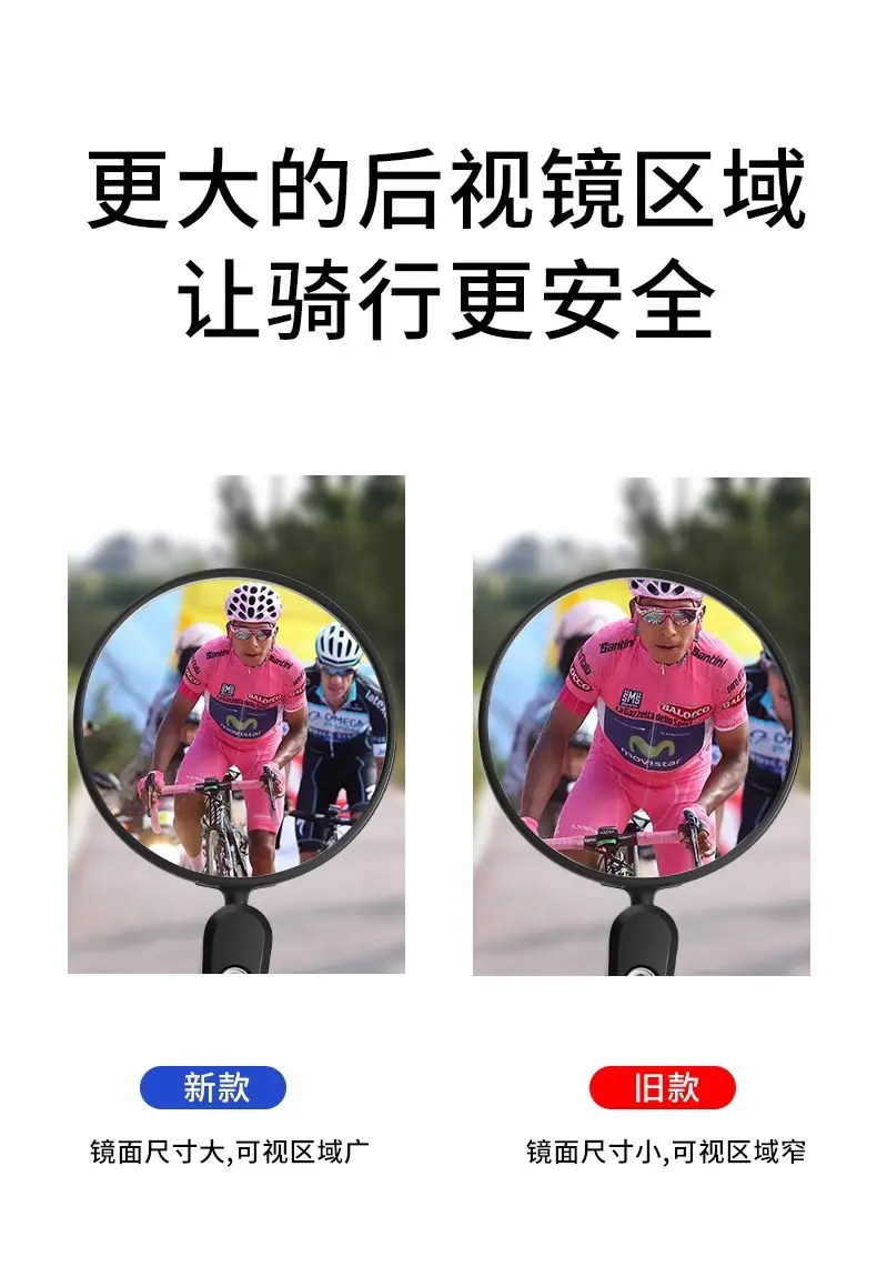 车把款自行车后视镜