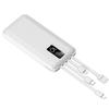 Portátil ultrafino transfronteiriço com quatro fios 20000 mA grande capacidade carregamento rápido para negócios power bank personalização