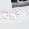 Montura de gafas retro de moda, aleación antiazul, viajes transfronterizos, moda, comercio electrónico transfronterizo, Europa y Estados Unidos, explosiones 8765