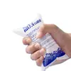 Bolsas de hielo autoabsorbentes aptas para aviación, engrosadas y a prueba de fugas, para entrega de alimentos frescos, transporte en cadena de frío de frutas, bolsas de hielo reutilizables
