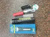 Linterna de Exterior de Alto Brillo en Stock, Multifuncional Recargable por USB con Zoom T6 Luz de Largo Alcance con Imán y Clip para Bolígrafo, Linterna Cob
