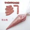 Juega para jugar divertido plástico bueno bolsa de 100g simulación crema pegamento DIY crema funda para teléfono móvil pegamento enviar 1 Boquilla de Flor