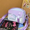 Bolsa Dulce de Tela de Nylon para Mujer 2025 Chica Energética Estudiante Bolsa para Teléfono Móvil Pequeña Fresca Casual Versátil Bolso Cruzado Moderno
