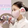 Máscara Caliente y Orejeras Todo en Uno para Niños y Niñas para Ir a la Escuela, A prueba de Viento, Transpirable, Protección para los Oídos, Máscara a Prueba de Polvo para Otoño e Invierno, Lavable