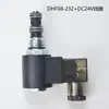 Válvula Solenoide Direcional de Controle de Fluxo de Cartucho Hidráulico Rosqueada de Três Vias e Duas Posições DHF08-230/231/232 SV08-30/31