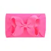 Popular Diadema Jacquard para Bebé de Amazon, Accesorio para el Cabello, Moda y Sencilla, Diadema de Nailon con Moño de Color Sólido para Niños 265
