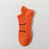 Calcetines para Hombre, Calcetines Cortos Finos de Verano, Hilo de Algodón Puro, Base de Toalla Deportiva para Baloncesto y Correr Absorbentes de Sudor, Antiolor y Transpirables