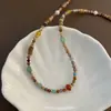 Collar de Piedra Natural Maillard con Cuentas para Mujer, Nuevo Modelo 2026, Cadena para Clavícula, Lujo Ligero, Gama Alta, Cadena para el Cuello Estilo Chino Nuevo