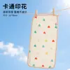 Toalla de mano de crepé de algodón puro, toalla facial, toalla suave y absorbente Clase A para bebés y niños, para colgar y portátil