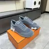 Zapatillas Forrest Gump 2025H con suela gruesa dentada, patchwork de gamuza de cuero genuino, transpirables, zapatillas deportivas de moda para parejas