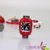 Venta al por mayor de fábrica comestibles japoneses resina estéreo refrigerador imanes 3D linterna Dharma pegatinas creativas para mensajes en stock