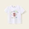 Camiseta de manga corta para niñas, ropa de verano para niños, camiseta nueva de algodón holgada con dibujos animados para niños, ropa de verano para niños