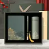 Caja de Regalo de Negocios Estilo Chino A5, Multicolor, Práctica para Eventos de Empresa, Regalos de Inauguración, Recuerdos, Cuaderno