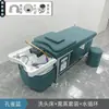 Lavabo Cerámico de Acero Inoxidable para Terapia Capilar, Lavado Estilo Tailandés, Circulación de Agua, Vaporización y Evaporación, Especializado para Salones de Belleza, Centros de Masaje y Peluquerías