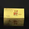 Año del Dragón Conmemorativa de Año Nuevo billete de oro compañía de seguros apertura de Año Nuevo regalo rojo zodíaco del año del dragón billete de oro imprimible LOGOTIPO