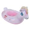 Flotador Nuevo Unicornio Arcoíris Anillo de Natación para Niños Agua Inflable Axila Anillo de Natación Lentejuelas Caballo Arcoíris Anillo Asiento