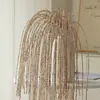 90cm Borla Espigas de Trigo Cortes de Navidad Arreglo Floral Paquete Individual Árbol de Navidad Decoración de Ratán Arreglo
