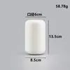 Contenedor de 1 Litro para Polvo Sustituto de Comida de Grano, Frasco de Boca Ancha, Contenedor de 500 ml para Polvo de Proteína, Botella de Empaque, Frasco de Plástico para Polvo Sustituto de Comida, Contenedor para Polvo