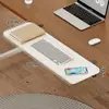 Tablero de Extensión para Escritorio Plegable Gadget para Escritorio de Oficina Expansión Lateral Alargamiento Ensanchamiento Brazo de Soporte Bandeja para Teclado