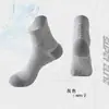 Novas meias esportivas de corrida para homens e mulheres maratona antiderrapante absorção de choque fundo de toalha massageador secagem rápida ciclismo cor doce