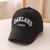 Gorra de béisbol fina con visera de estilo coreano para niños, primavera y otoño, con bordado de letras, para hombres y mujeres, con protección solar, venta al por mayor