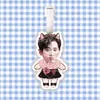 Etiqueta de equipaje Cheng Lei Colgante para mochila Cadena para colgar Decoración Colgante Encanto Artículo de tendencia en Tiktok
