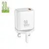 Cargador USB Individual de Dedo Gordo Carga Rápida QC3.0 Cargador de Teléfono Móvil Adaptador de Corriente 5V3A Estándares Europeo, Americano y Británico