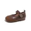 Zapatos de Cuero para Niñas 2026 Primavera y Otoño Estilo Nuevo Zapatos Mary Jane Mocasines de Suela Blanda para Niños Zapatos de Princesa para Bebé Zapatos Planos de Rendimiento