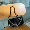 Nuevo Bolso de Mano Versátil Plegado Nube, Bolso de Hombro con Cadena Texturizada de Nicho para Mujer, Bolso Cruzado Simple y Elegante