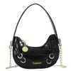 Nova Bolsa de Ombro Feminina de PU 2026, Fashion e de Venda Quente, Bolsa Transversal para Bebê de Jardim de Infância, Bolsa Paisley