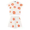 Al por mayor de exportación europea y americana transfronteriza Serie de Impresión de Espuma de Kapok de Primavera Temprana Traje Multicolor Estilo Unisex Simple Casual