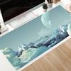 Alfombrilla de ratón extragrande con paisaje de olas del océano personalizado, alfombrilla de ratón estilo japonés, alfombrilla para escritorio de computadora con teclado de oficina, alfombrilla impermeable, venta al por mayor