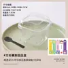 Taza de Mousse Taza de Pudín Taza para Pasteles de Grado Alimenticio Taza de Plástico Desechable con Tapa Transparente Taza de Salvado de Madera Cuadrada Transparente
