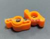 Mais Vendida do Fabricante 27mm-M5 Furo Passante de Uma Palavra Botão de Plástico Ecológico Botão de Plástico Botão Fixo