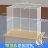 Cubierta de Puesto a Prueba de Viento de Tres Lados con Techo, 36 Cubiertas Transparentes de Plástico, Cerramiento de Escritorio, Película para Exteriores, Cubierta a Prueba de Polvo para Carrito de Comida