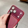 Nueva funda magnética de silicona líquida que se transforma instantáneamente para adaptarse al iPhone 17 Pro Max, anticaídas, con protector de lente para Apple 16