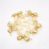 Nova Sacola de Doces de Natal Transfronteiriça Estampagem a Quente Fita Dourada Laço Rede Sacola Festa Biscoito Embalagem de Presente Sacola de Presente