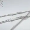 Pulsera de Pareja Nuevo Poema de Amor Un Par de 520 para Hombres y Mujeres Regalo de Amistad Pulsera Cuadrada Creativa Coreana con Letra de Marca