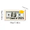 Em Estoque Transfronteiriço 2025 Temporada de Formatura Universitária Europeia e Americana Carteira Porta-Notas de Madeira Carteira Personalizada Carteira de Madeira