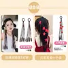 Trenzas Boxeadoras Dulces y Geniales Peluca Nueva para Niños Trenzas No Dañan Anillo para el Cabello Cuerda para el Cabello de Niña Pequeña Accesorios para el Cabello Trenzados