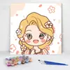 Pintura al Óleo Digital Niños Bricolaje Pintado a Mano Dibujos Animados Relleno de Color Pigmento Pintura Decorativa Pintada a Mano Fabricante Venta al por Mayor