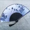 Abanico Plegable Estilo Chino Estilo Retro Portátil Dinastía Han Cheongsam Accesorios de Baile Venta al por Mayor Fotografía de Actuaciones Escenario Puesto Callejero