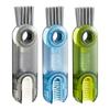 Escova de limpeza para tampa de copo ferramentas de limpeza de frestas de copo térmico para lavar o copo Escova de copo escova de garrafa bico de copo de garrafa escova de silicone