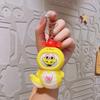 Boneco Cara-de-Mudança Deus da Riqueza Desenho Animado Chaveiro Ano do Serpente Pequeno Presente Festivo Pequeno Presente Festival da Primavera Pingente para Mochila de Estudante