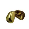 Botones Metálicos Irregulares, Abrigo de Lana Doble Faz, Botones Decorativos Impermeables, Chaqueta de Traje, Suéter, Chaqueta de Cuero, Botones Versátiles de Forma Especial