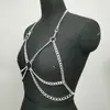 Cadena Exagerada Hecha a Mano DIY Europea y Americana Estilo Punk Elegante Cadena Corporal Anillo Empalme Joyería Moda Femenina